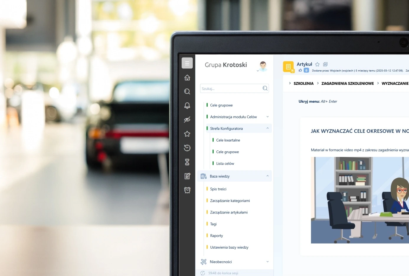 System HRM Productive24 w Grupie Krotoski – zarządzanie celami i wiedzą pracowników